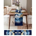 thumbnail image 3 of Moroccon Table Runner 90 Inches, Moroccan Bed Runner Dresser Scarves Tabletop for Indoor Outdoor Parties/Ceremony/Banquet, 13" x 90", 3 of 8