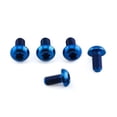 thumbnail image 3 of M5 Titanium Cycle Disc Rotor Bolts Button Head Torx Drive Pack x5, 3 of 6