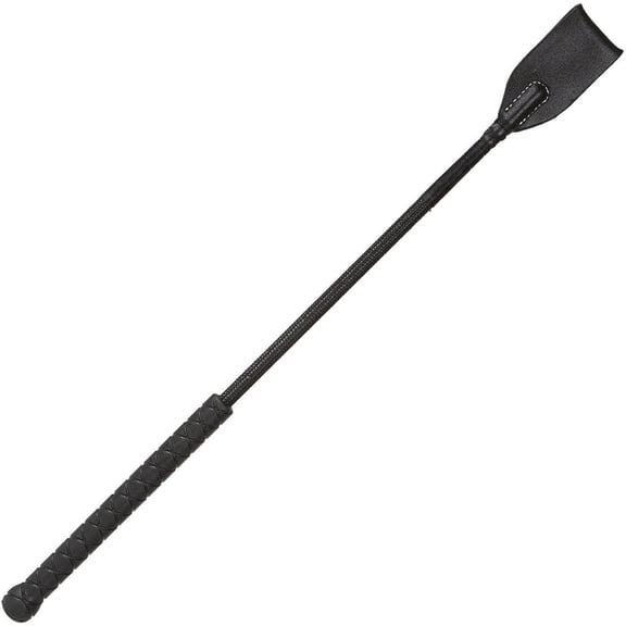Premium Horse Riding Crop for Equestrian Sports - 20 inch / 50 cm, Black