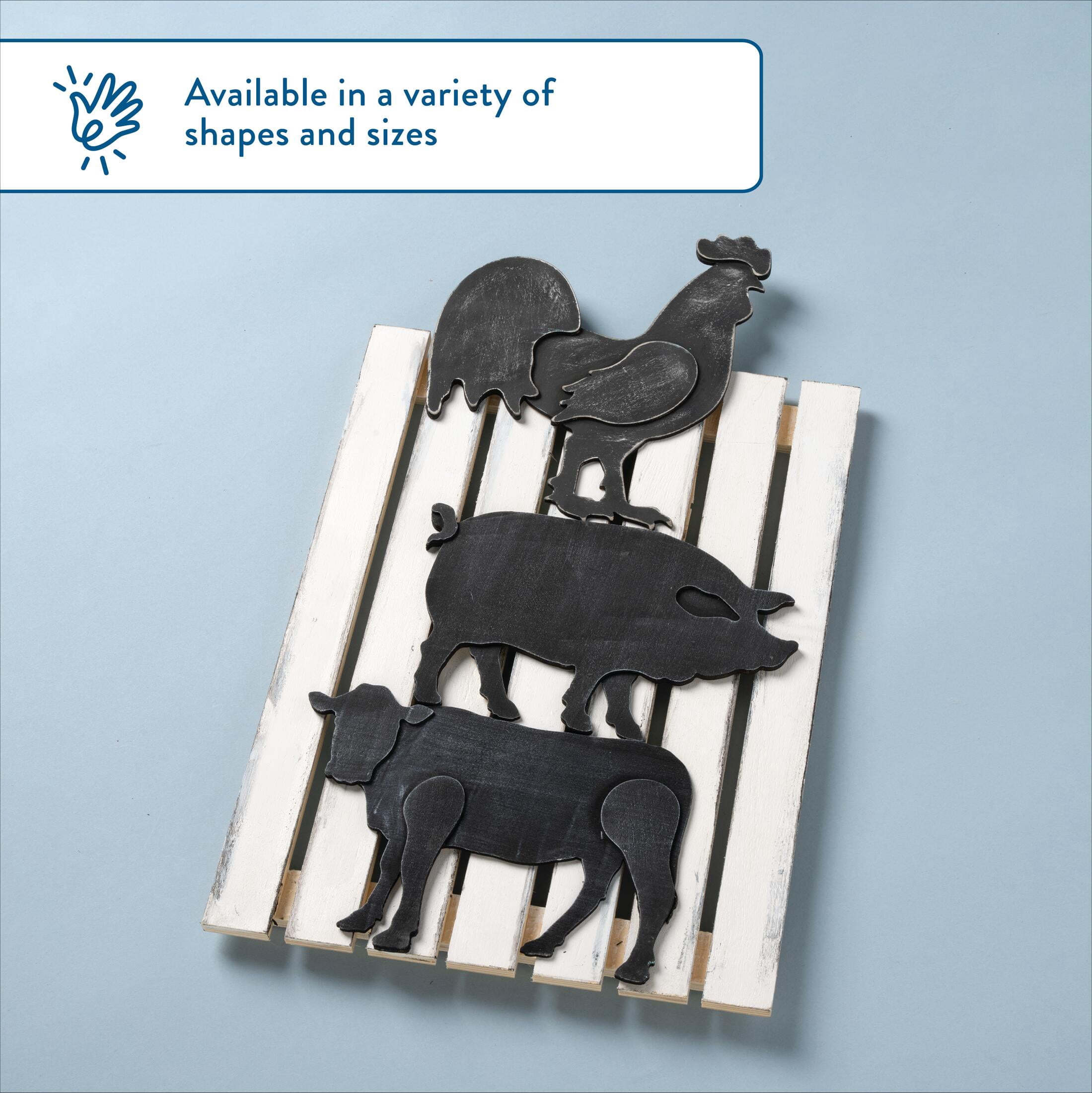 Hello Hobby 7" Wood Shape, Cow