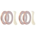 thumbnail image 1 of Cinta de LáMina de Cobre con Respaldo de 6 mm para Vidrieras (4 Rollos), 1 of 4