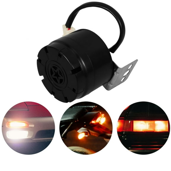Masteelf Black Plastic Truck Backup Alarm for Car Use Loud Beep Sound Easy Installation Durable Design 12V48V