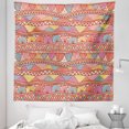 thumbnail image 1 of East Tapestry, Colorful Pattern Swirls Striped Abstract Hand Drawn Art, Fabric Wall Hanging Decor for Bedroom Living Room Dorm, 5 Sizes, Multicolor, by Ambesonne, 1 of 1