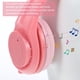 thumbnail image 4 of Auriculares para juegos con cable, forma de unicornio, LED brillante, auriculares para colocar sobre la oreja para niños, 4 of 6