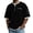 Black_B, variant on Men's Short Sleeve Sweatshirts Casual Outdoor Quarter Zip Pullover Top Spring Summer Big and Tall T-shirts for Men Navy XXXL