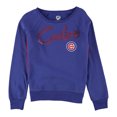 thumbnail image 1 of Hands High Womens Chicago Cubs Sweatshirt, Blue, Small, 1 of 3