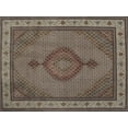 thumbnail image 1 of Ahgly Company Indoor Rectangle Traditional Dark Brown Medallion Area Rugs, 4' x 6', 1 of 6