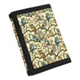 thumbnail image 2 of Chririnla Owl Lightweight Kids Trifold Wallet, Polyester Children's Wallet Zipper Trifold Boys Wallets for School Sports, 2 of 6