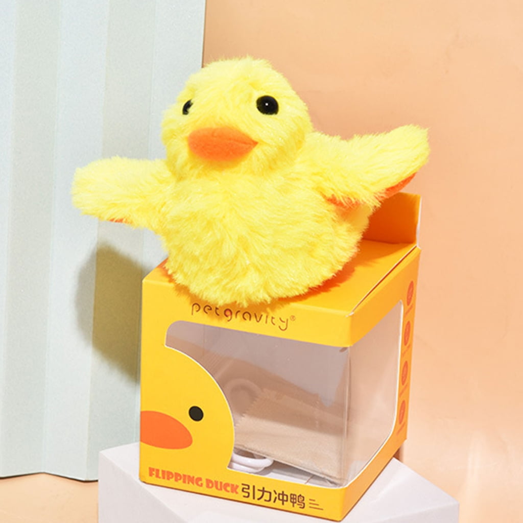 2PCS Cat Toy Electric GravityDuck Kitten Stress Relief Interactive Cats Toy