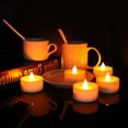 thumbnail image 3 of CHUANK LED Tea Lights Candles with Remote & Timer - Flameless Flickering Fake Candles Battery Operated for Home Holiday Wedding Decor - 6 Pcs  Warm White, 3 of 9