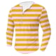 thumbnail image 1 of Blusas y camisas de manga larga con cuello redondo para hombre, estilo casual, cuello redondo, estampado, para fitness, deportes, manga larga, blusa de poliéster., 1 of 4