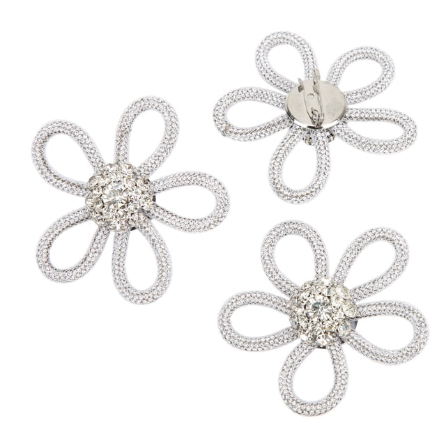 Broche para ropa BuyWeek 3 piezas broche de zapatos lindo broche de flores accesorio de joyería