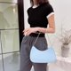 thumbnail image 5 of Bolsa de hombro de compras de nylon Color sólido Moda Mujer para viajes de compras diarios JShteea Para Estrenar, 5 of 8