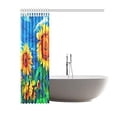 thumbnail image 2 of MKHERT Sunflowers Polyester Fabric Shower Curtain 60x72 inch, 2 of 2