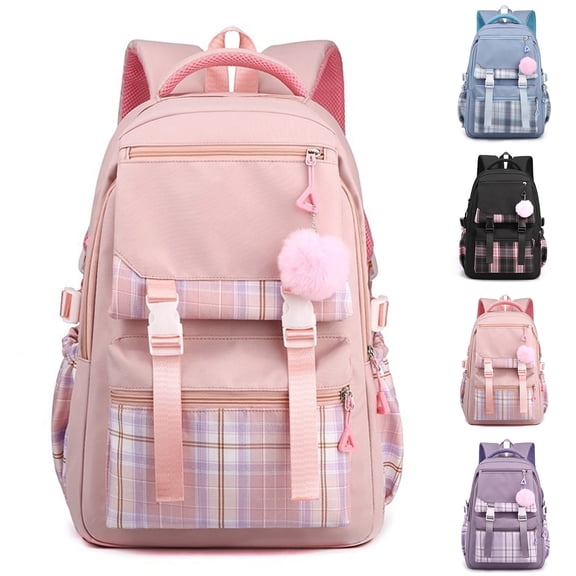 LILIYA Classic Large Backpack, Wear-resistant, Large Capacity, Lightweight, for Ages 3Rd 4th 5th 6th, Middle Elementary, Campus Essential, Campus Bag, Versatile Design
