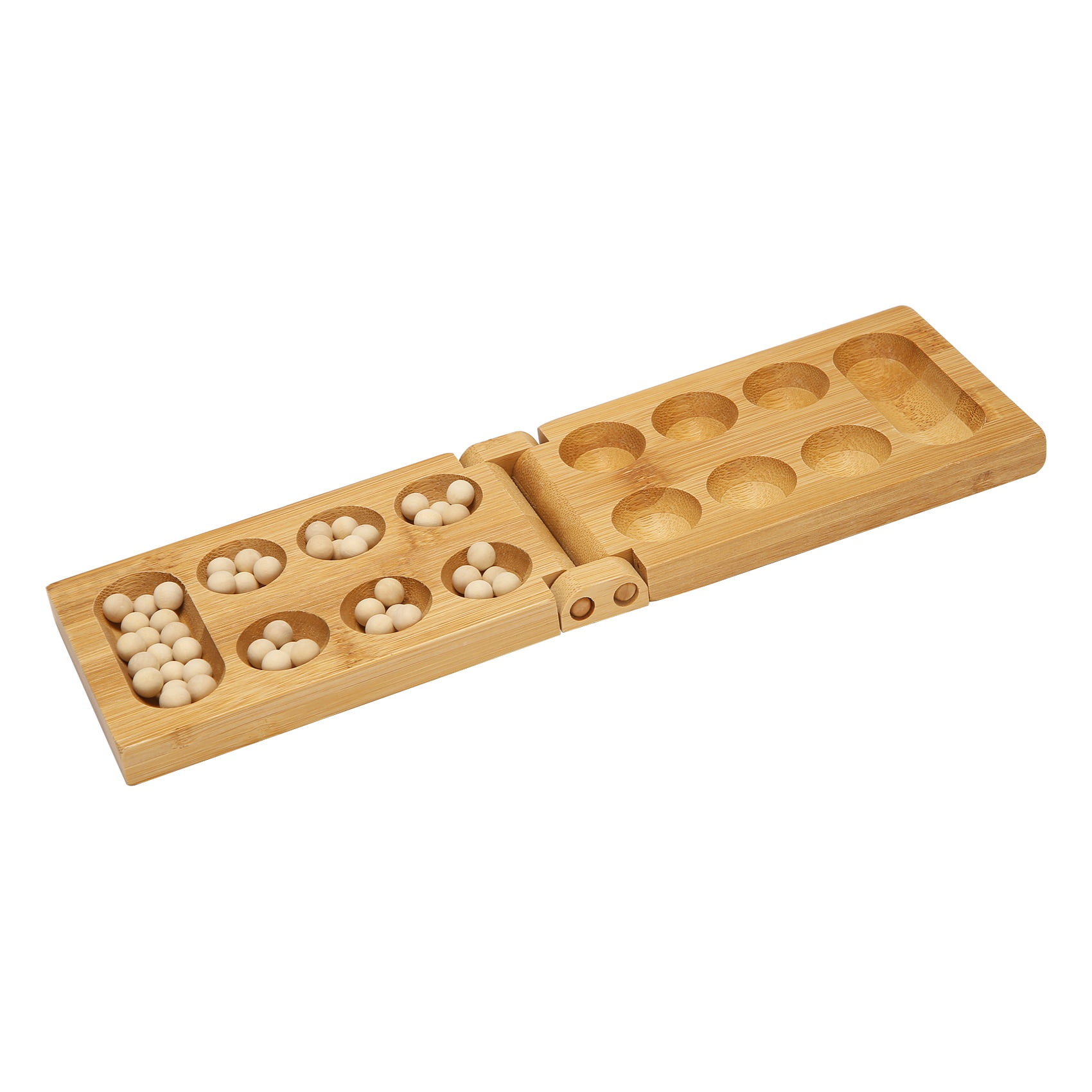 Folding Mancala Board Game Travel Game African Gem Chess Classic