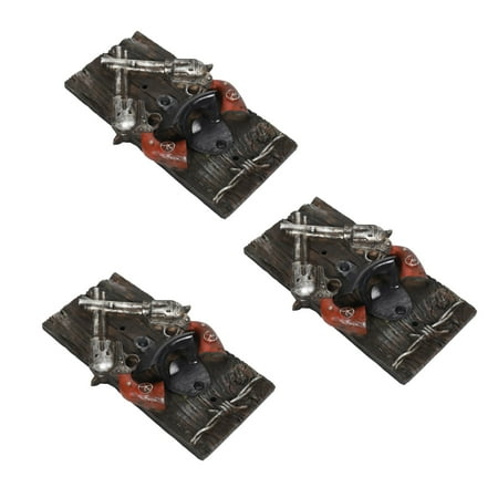 

3pcs 8 Inch High Vintage Beer Opener Western Bar Wall Decor Bottle Opener Decoration Wall Hanger Can Opener