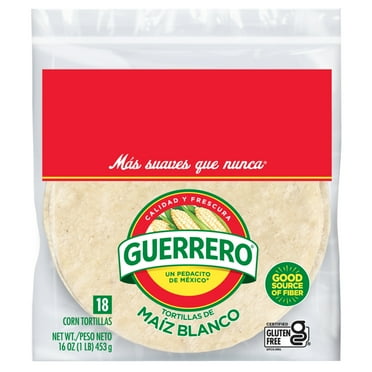 Guerrero Gluten-Free White Corn Tortillas, 80 Count