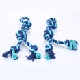 thumbnail image 3 of Dog Rope Knot Toy Cotton Bite Resistant Rope Puppy Toy Puppy Chew Rope for Dog, 3 of 10