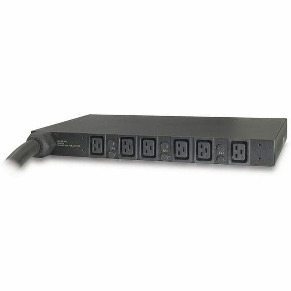 APC NetShelter Basic Rack PDU 1U 14.4kW 208V 6 C19 outlet