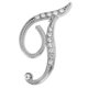 thumbnail image 2 of Broches para mujer, nuevo conjunto de personalidad con broche de diamantes, broche de 26 letras en inglés, un broche, 2 of 3