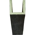 thumbnail image 3 of 4"W x 4"H x 24'L 3-Sided (U-beam) Sandblasted Endurathane Faux Wood Ceiling Beam, Natural Ash, 3 of 21