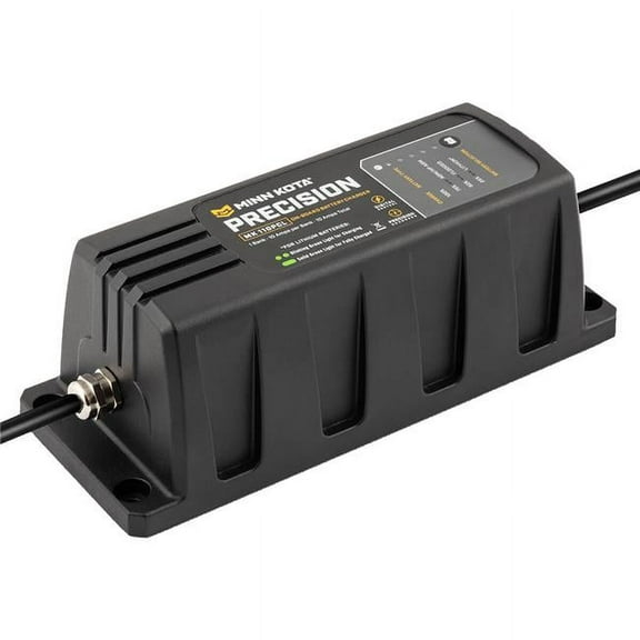 Minn Kota 1831101 PCL 1 Bank x 10 AMP LI Optimized On-Board Precision Charger