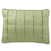 Canopy Embrd Box Pleat Oblong Dec Pillow