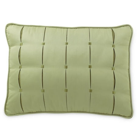 Canopy Embrd Box Pleat Oblong Dec Pillow