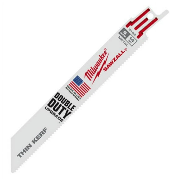 Milwaukee 48-00-5182 - Thin Kerf Metal Cutting Sawzall Blades