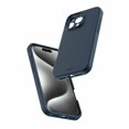 thumbnail image 4 of Avana Velvet MagSafe Case Navy for iPhone 16 Pro, 4 of 5
