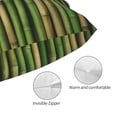 thumbnail image 3 of Kdxio Cotton Pillow Cases 14"x20" Pillowcases,Soft and Breathable Bedroom Pillow Cases-Green Bamboo Fence1-No Pillow Core, 3 of 5
