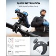 thumbnail image 4 of Soporte para manillar de motocicleta Lamicall, color azul, 4 of 7