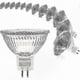 thumbnail image 1 of GU5.3 12V 20W Halogen Bulb, Dimmable Warm White 2700K, 2-Pin Spot Light, Pack of 12, 1 of 4