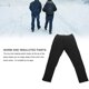 thumbnail image 4 of Pantalones Calefactables De Invierno, DC 5V Control De Temperatura De 3 Niveles Pantalones Calefactores USB Eléctricos De Algodón Para Hombres Para Acampar Y Pescar Negro, 4 of 7