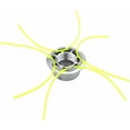 thumbnail image 3 of Cabezal de desbrozadora de aluminio, cabezal de corte de alambres de aluminio, cabezal de desbrozadora Universal de 4 líneas para jardín, césped, Patio, 3 of 5