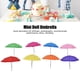 thumbnail image 4 of 8 Pcs Cute Doll Toys Miniature Umbrella Children Umbrella Doll Accssories for Dolls Decoration Games, 4 of 4
