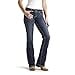 thumbnail image 2 of ARIAT womens R.e.a.l. Mid Rise Bootcut Jean, Ocean, 30 R US, 2 of 4