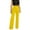 Yellow, variant on AWXNJUX Womens Casual Pants Women Stretchy Straight Leg Pants Comfy Solid Classic High Waisted Wide Leg Long Pant Slacks Work Office Women Pant Women Pants (Yellow,L)