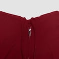thumbnail image 6 of SNKSDGM Women Ribbed Knit Cropped Zip Up Hoodie, Solid Drawstring Hooded Sweatshirt, Slim Fit Long Sleeve Y2K Sweat Jacket with Side Pockets Red L, 6 of 6