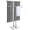 2 Tiers, variant on 40" Standing Towel Rack with Weighted Marble Base, Width Adjustable & Taller Bathroom Towel Rack Stand, 3-Tier Towel Racks for Bathroom, Multiple Spaces Stainless Steel Brushed Finish