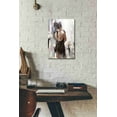 thumbnail image 3 of Epic Graffiti 'Girl With Roses' by Alexander Gunin, Canvas Wall Art, 12"x18", 3 of 3