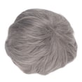 thumbnail image 3 of Peluca Corta NikouMX Negra Gris para Hombres Pelo Sintético, 3 of 8