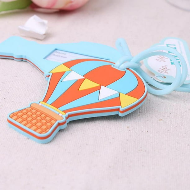 Hot Air Balloon Travel Luggage Tag Vacation Baggage Tags Suitcase Bag Name  and Address Labels
