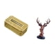 thumbnail image 4 of Elegante Caja De Pañuelos Con Adorno De Cabeza De Ciervo Para Baño Y Decoración Del Hogar, Estatua De Resina, Soporte Para Pañuelos Faciales, Mesita De Noche, Escritorio, 4 of 7