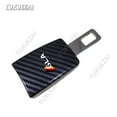 thumbnail image 2 of For Mercedes Benz GLA Car Seatbelt Clip Adjustable Extender Carbon Fibre Safety Seatbelt Lock Buckle Plug Thick Insert Socket Extender, 2 of 5