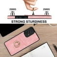 thumbnail image 6 of PU Leather Case for Samsung Galaxy A33 5G 6.4 Inch, Slim Fit Soft TPU Shockproof Drop Resistant Protective Case with Ring Holder Kickstand Card Slots Phone Cover for Samsung Galaxy A33 5G,Pink, 6 of 16