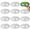 Eye, variant on Aspire 12 PCS Paper Mache Masks for DIY Craft, Halloween Paintable White Masks Masquerade Masks Party Supplies