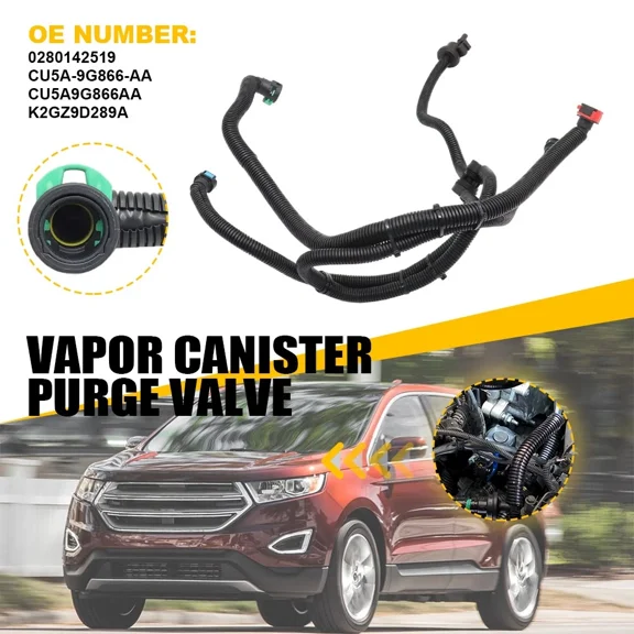 Vapor Canister Purge F2GZ9D289A Valve For 2015 2016 2017 2018-2022 Ford Edge 2.0