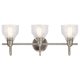 Caparros 24-Inch Vanity Light In Brushed Nickel By Kichler Lighting...